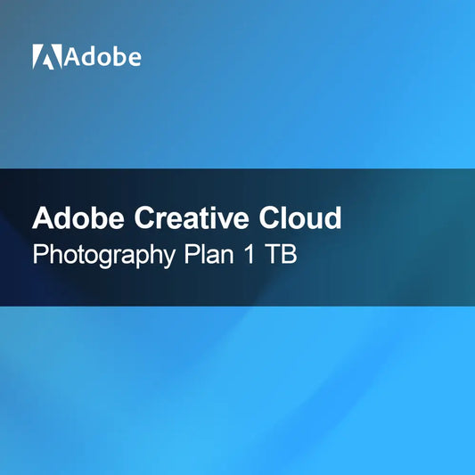 Plan de Fotografía de Adobe Creative Cloud para Educación