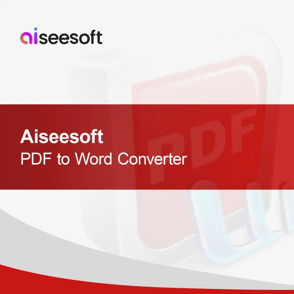 Aiseesoft PDF a Word Converter