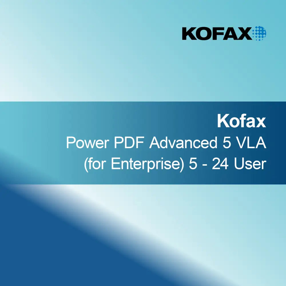 Kofax Power PDF Advanced 5 VLA (para Empresa)