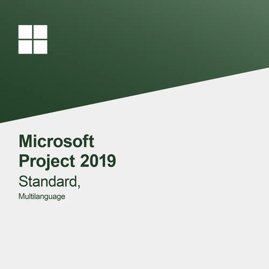Microsoft Project 2019 Standard, Multilingüe