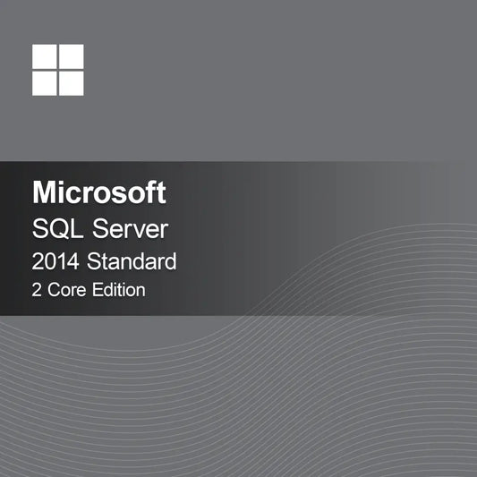 Microsoft SQL Server 2014 Standard - Edición de 2 Núcleos
