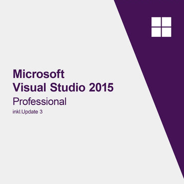 Microsoft Visual Studio 2015 Professional incl.Actualización 3