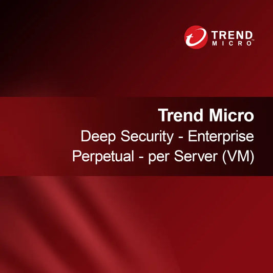 Trend Micro Deep Security - Empresarial Perpetuo - por Servidor (VM)