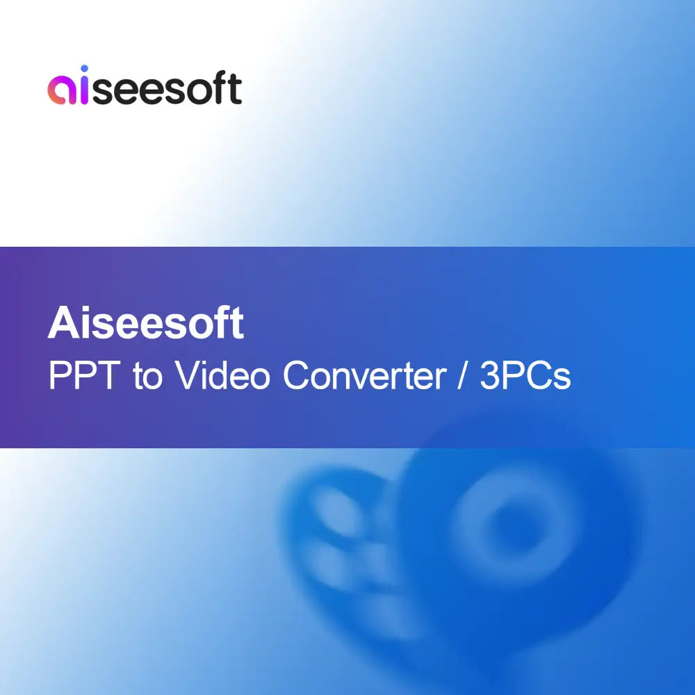 Convertidor de PPT a Video de Aiseesoft / 3PCs