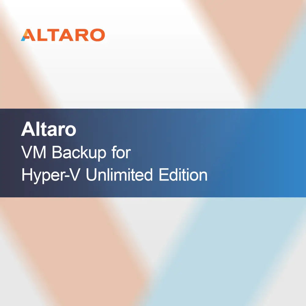 Altaro VM Backup para Hyper-V Edición Ilimitada