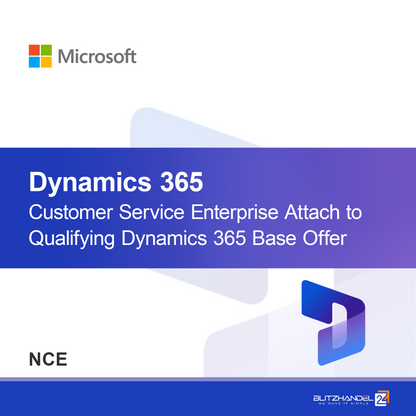 Dynamics 365 Customer Service Professional Adjuntar a la Oferta Base Calificativa de Dynamics 365 (NCE)
