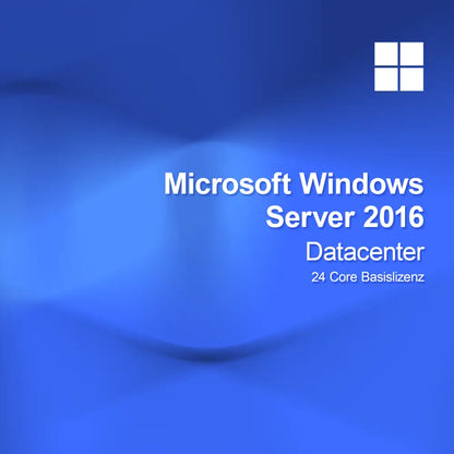 Microsoft Windows Server 2016 Datacenter 24 Core Licencia básica