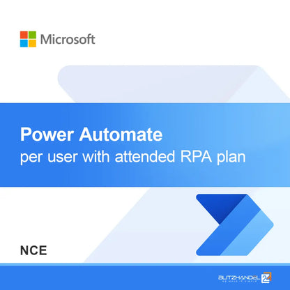 Power Automate por usuario con plan RPA asistido (NCE)