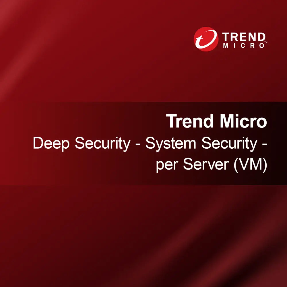 Trend Micro Deep Security - Seguridad del Sistema - por Servidor (VM)